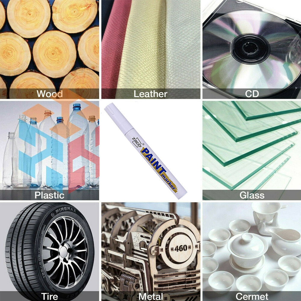 Waterproof Permanent Paint Marker Pen For Car Tyre Tire Tread Rubber Metal Wood