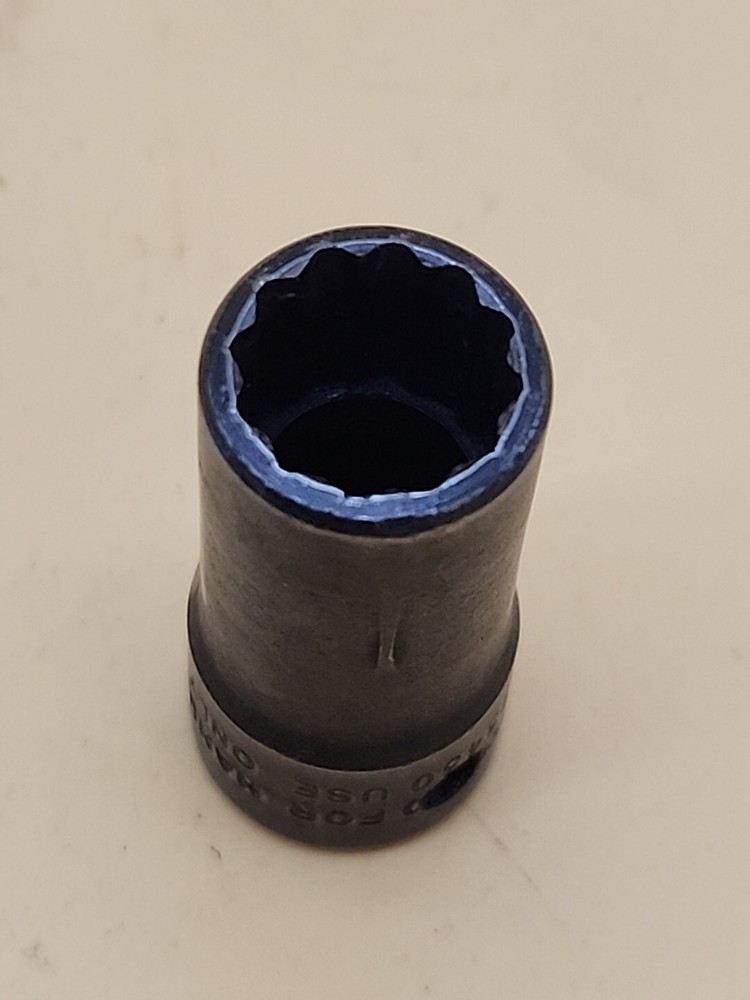 Snap-on Tools 7/16" SAE 12pt Deep Socket USA