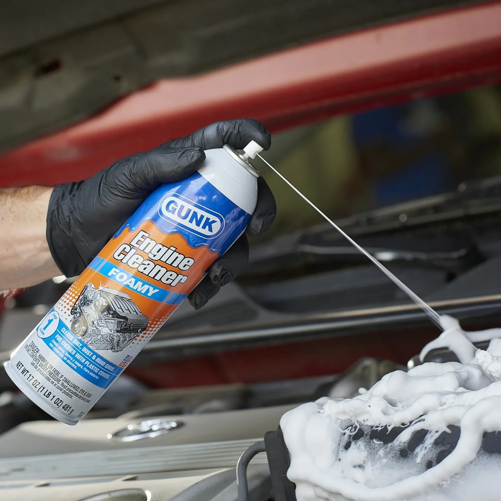 17 oz. Foamy Engine Cleaner and Degreaser - Spray Application