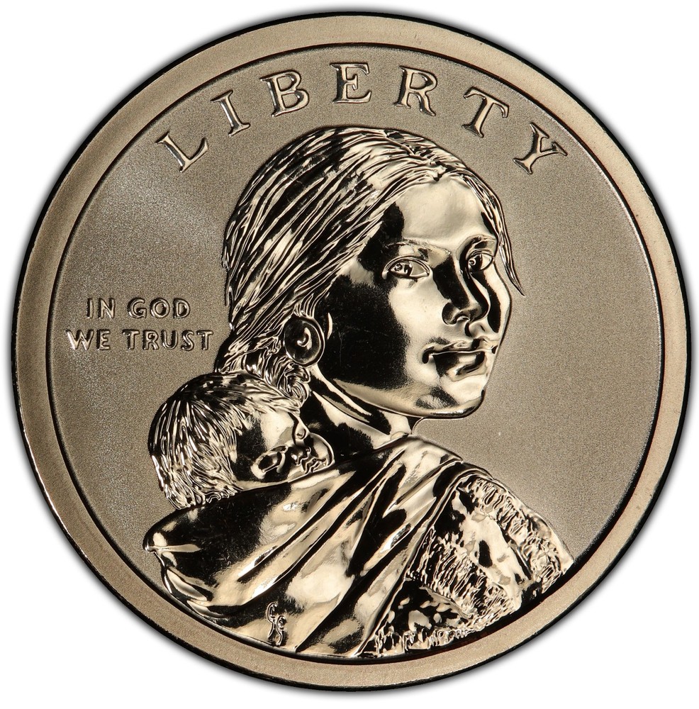 2018-S $1 Native American, Reverse Proof from 50th Anniversary Set
