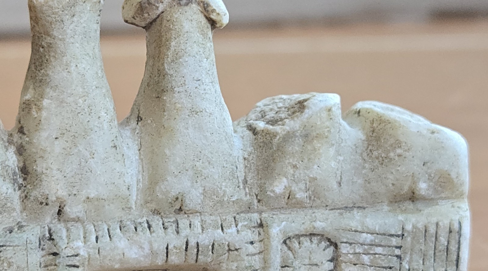 Antique Andean Carved Stone Illa Talisman Amulet Pre-Columbian Peru Andes