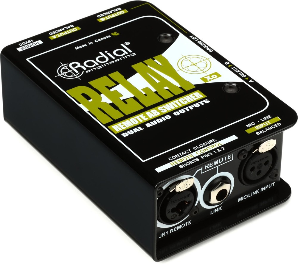 Radial Relay Xo Active Output Switcher (2-pack) Bundle