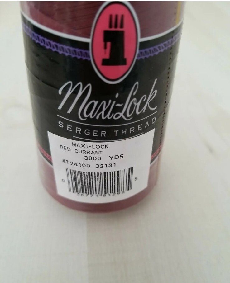 Maxi-Lock ~ Serger Thread - Red Currant, 3000 yd