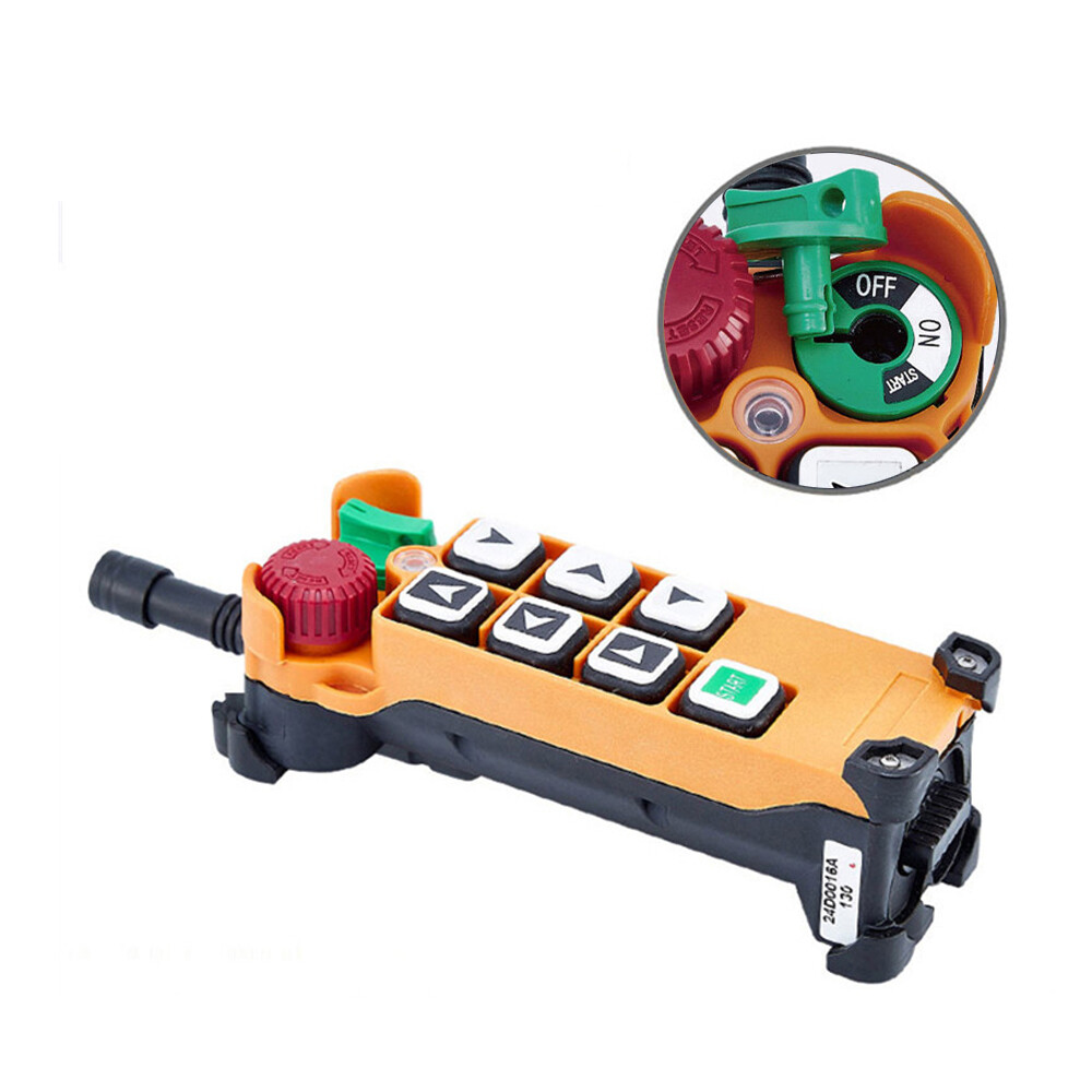 Crane Single Step Industrial Wireless Radio Controller Remote Control Safety Key