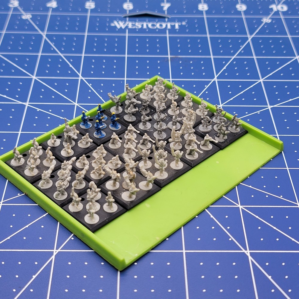 GW EPIC 40K ELDAR - Eldar Aspect Warriors x 75 (15 Bases) - OOP 6mm Plastic