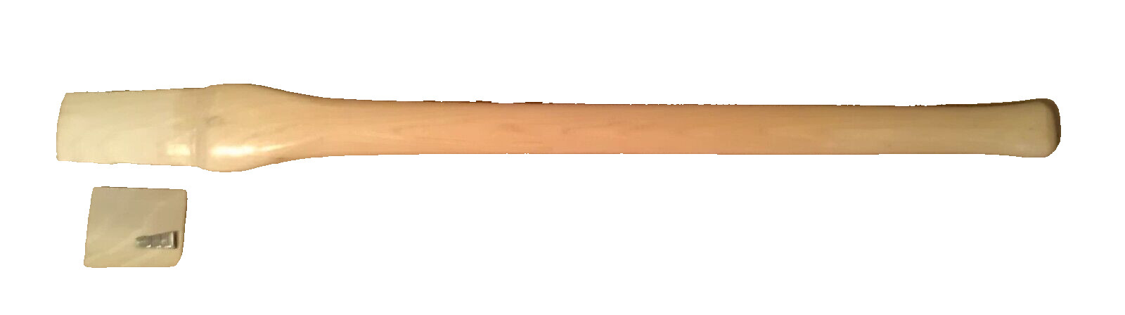 28" Hickory Double Bit Cuiser Axe Handle Eye 2-1/8" x 1/2" Made in USA.