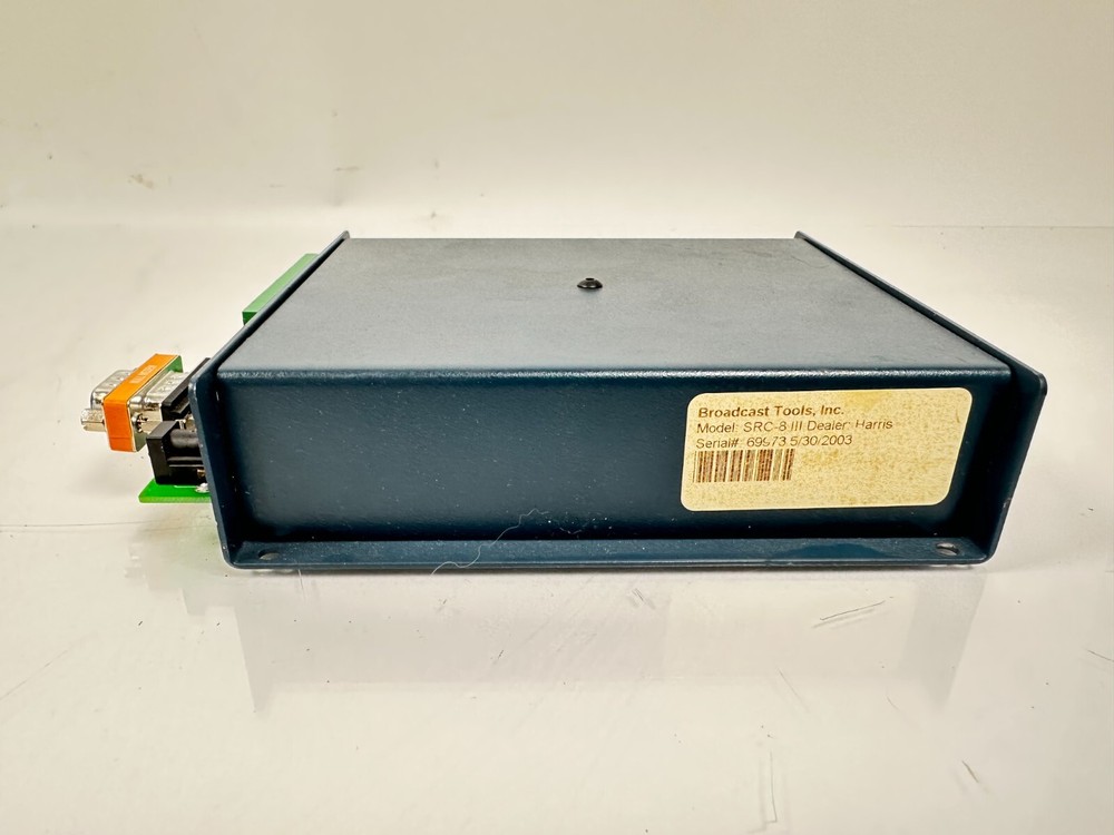 Broadcast Tools SRC-8 III Serial Remote Control Broadcast Automation Relay Box