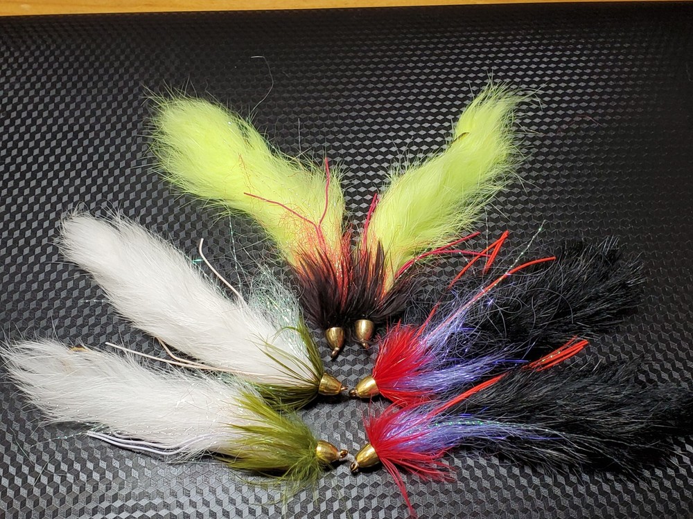 6- Conehead Leech, Conehead Rabbit Leech, Conehead Streamer Fly, String Leech