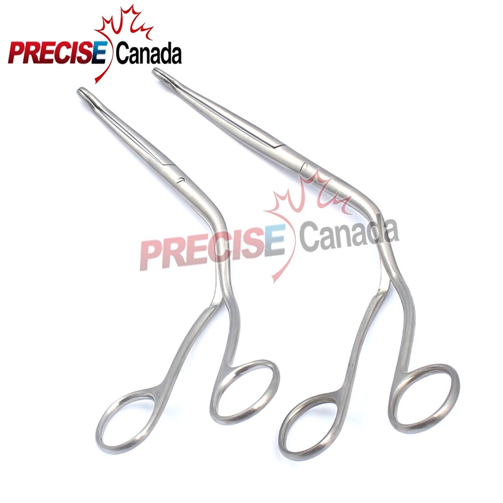 PRECISE CANADA 2 Curved Magill Forceps 8" & 10"