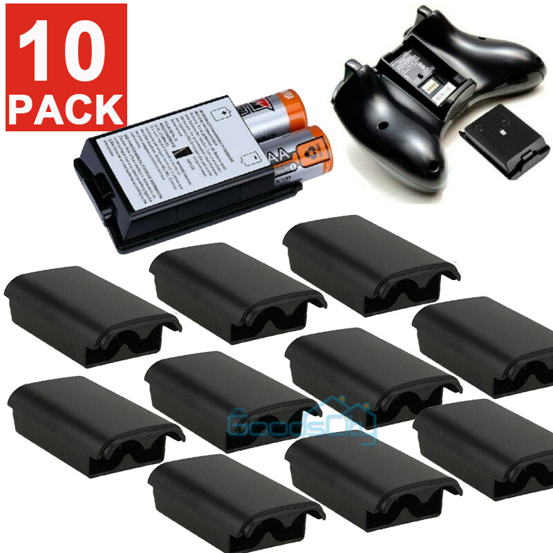 For Xbox 360 Wireless Controller AA Battery Pack Back Case Cover Holder Shell