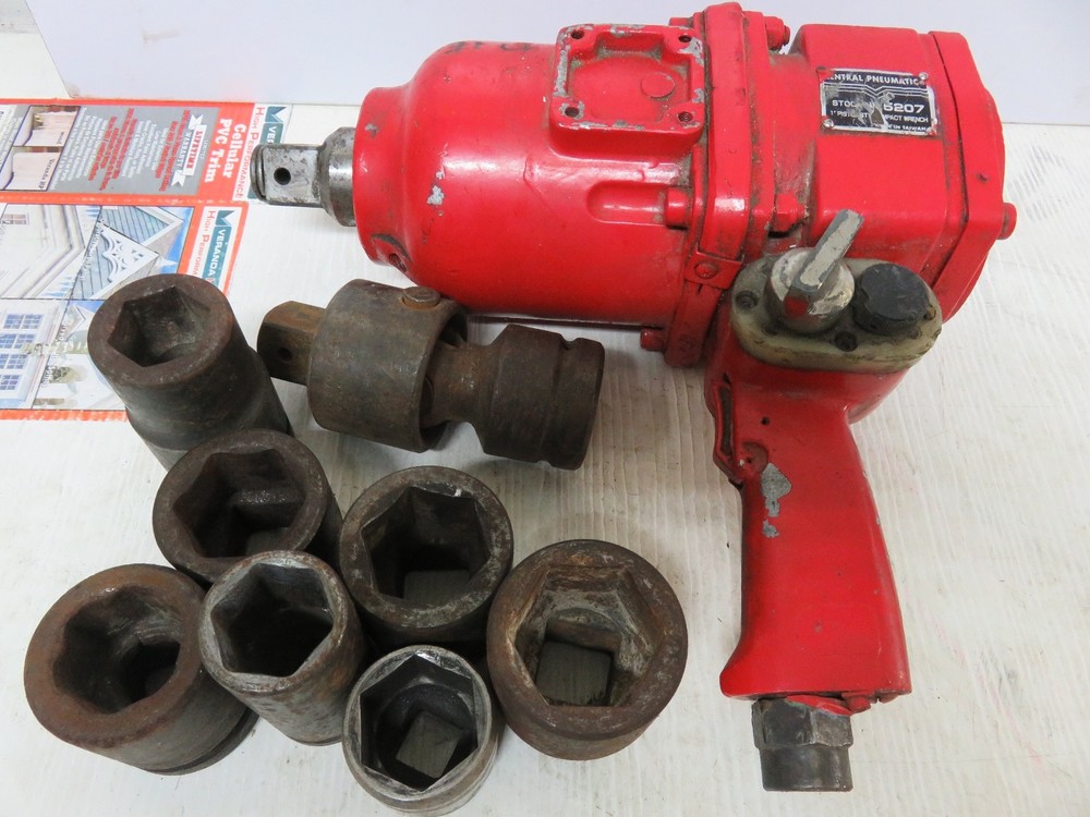 Set Central pneumatic impact wrench1" piston - 5207