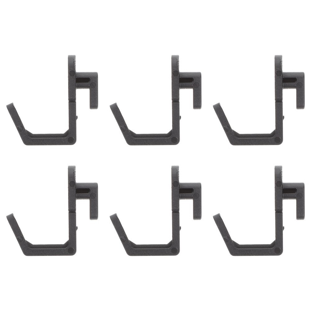 20pcs Peg Board Hook Plastic Display Hook Shelf Hanger Supplies