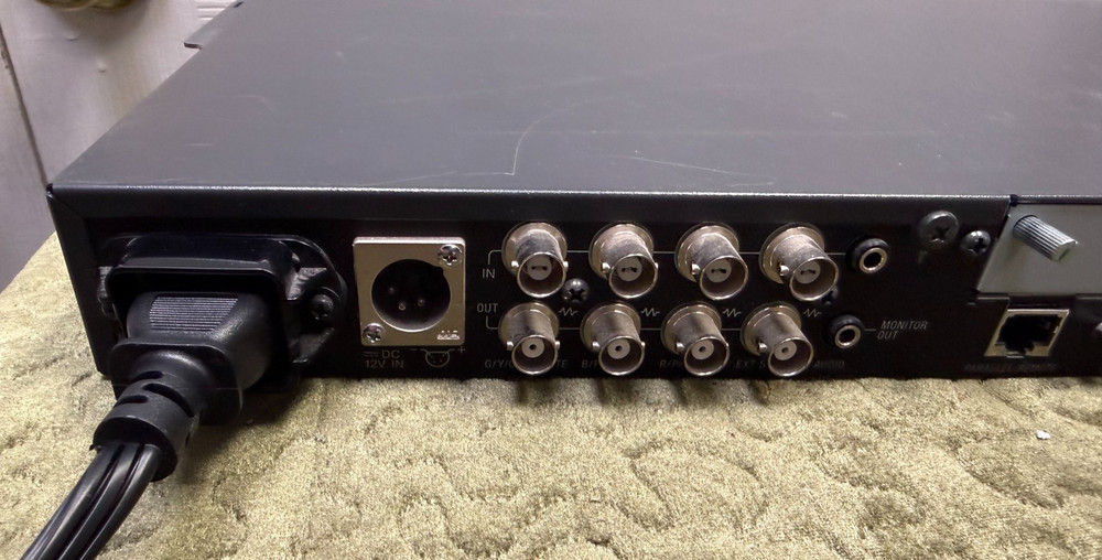 Sony MEU-WX2 MultiFormat Engine Unit Video Signal Processor Powers On