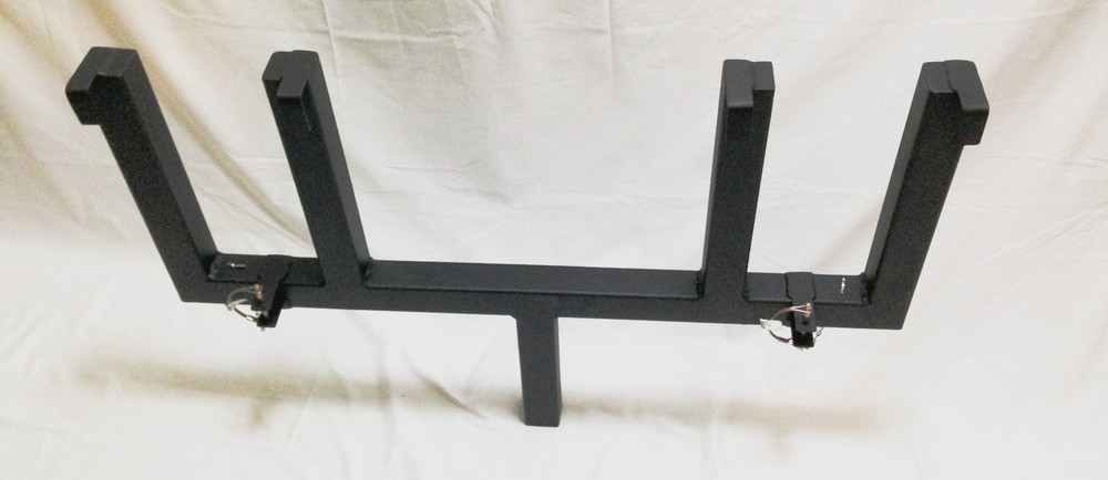 Dual Hitch Mounted Spreader Rack - Ideal for Andersons Model 2000 Spreader