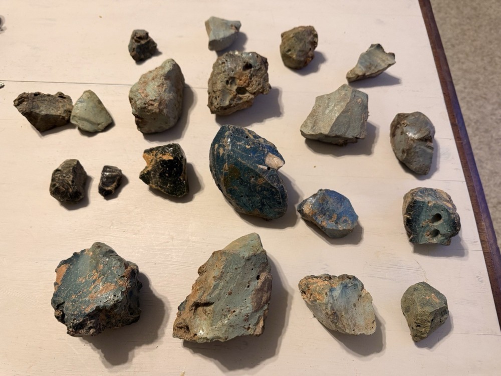 Blue Tennessee Slag Rock