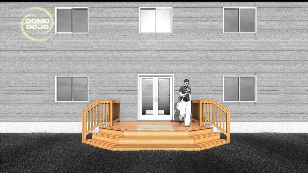 Garden View Deck Plans – PDF Downloadable Blueprint
