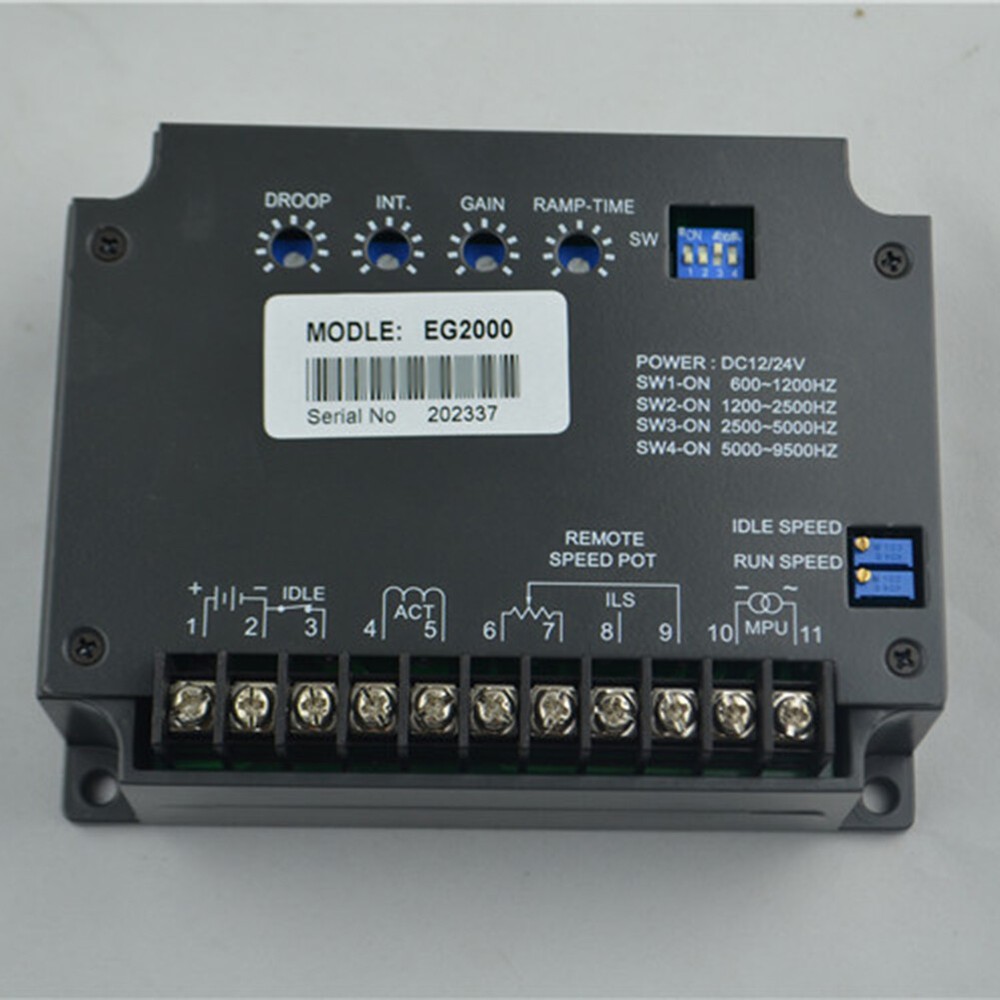 Electric Generator Governor Engine Speed Controller Universa For EG2000