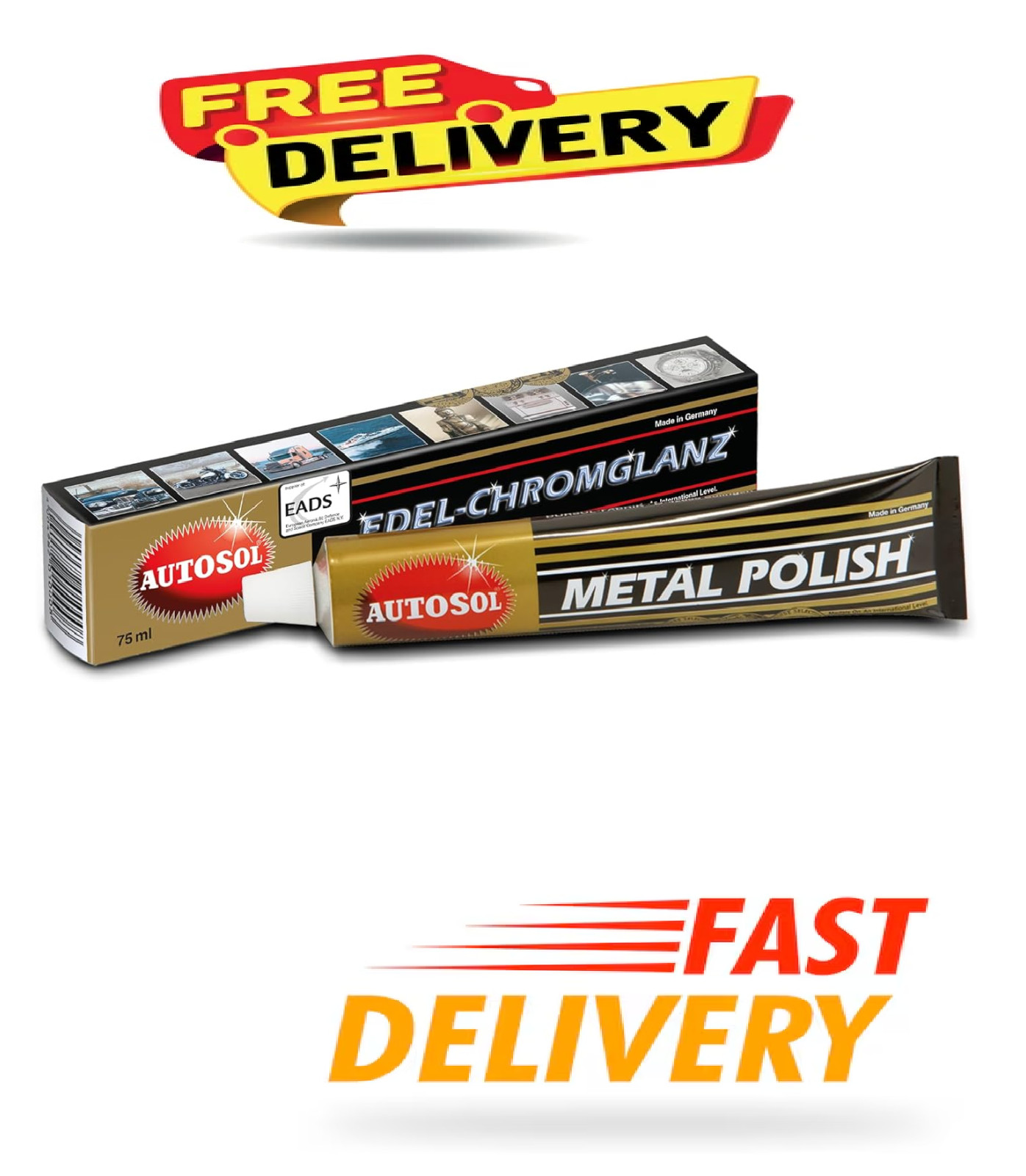 Autosol - Edel-Chromglanz 75ml Metal Polish Metallpolitur