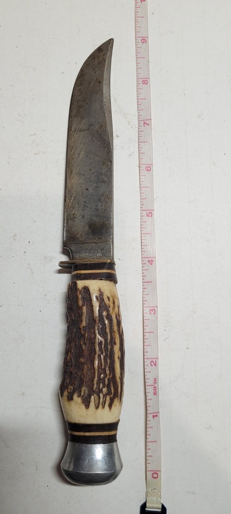 N. SCHREIBER & SONS SOLINGEN GERMANY Bone Handle Knife