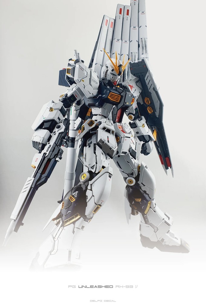 Delpi Water Decal For PG Unleashed RX-93 Nu - US