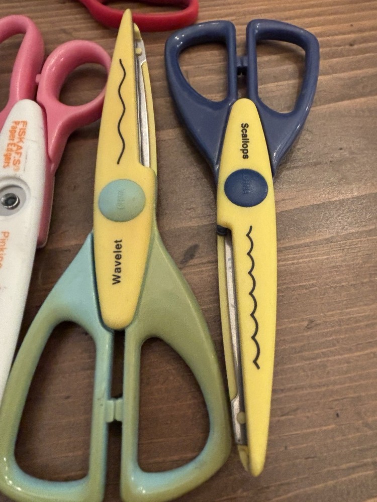 Fiskars Paper Edgers Scissors various patterns