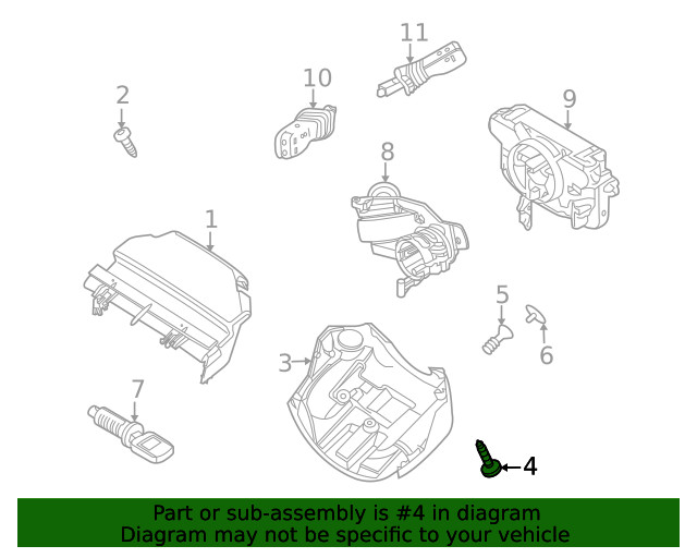 Genuine GM Multi-Purpose Bolt 90334886
