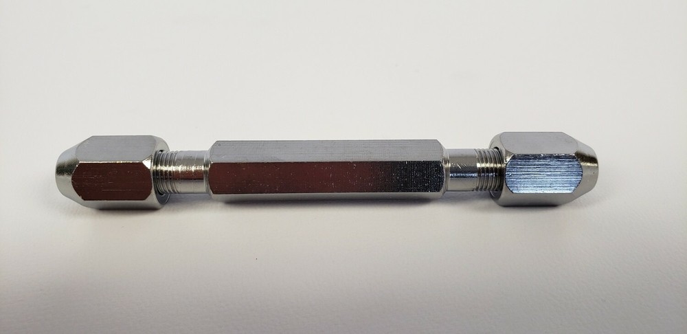 DOUBLE END PIN VISE LOOK CLOSELY MILLED FROM SOLID BAR STOCK