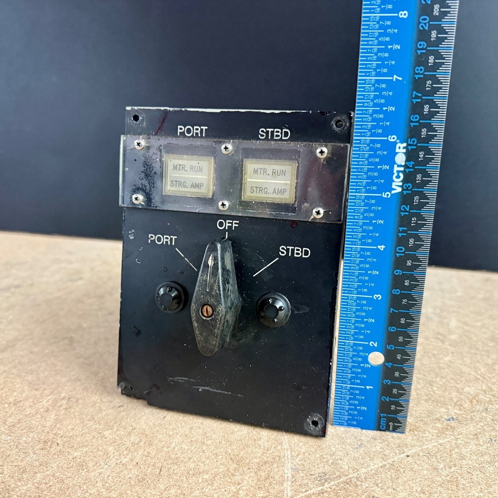 Naval Paul-Munroe Steer Motor Control Panel PD41278 63700