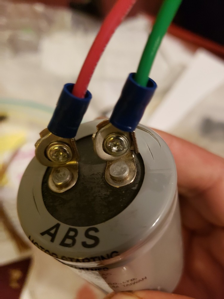 Elvaria frozen yogurt machine start capacitor