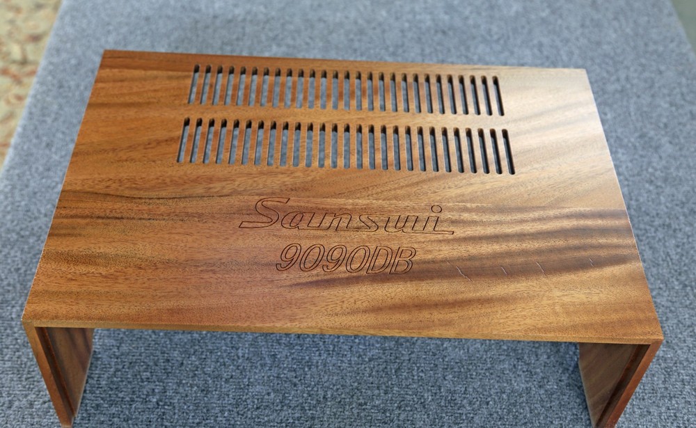 Sansui 8080/9090 Custom Made Cabinet Solid American Black Walnut