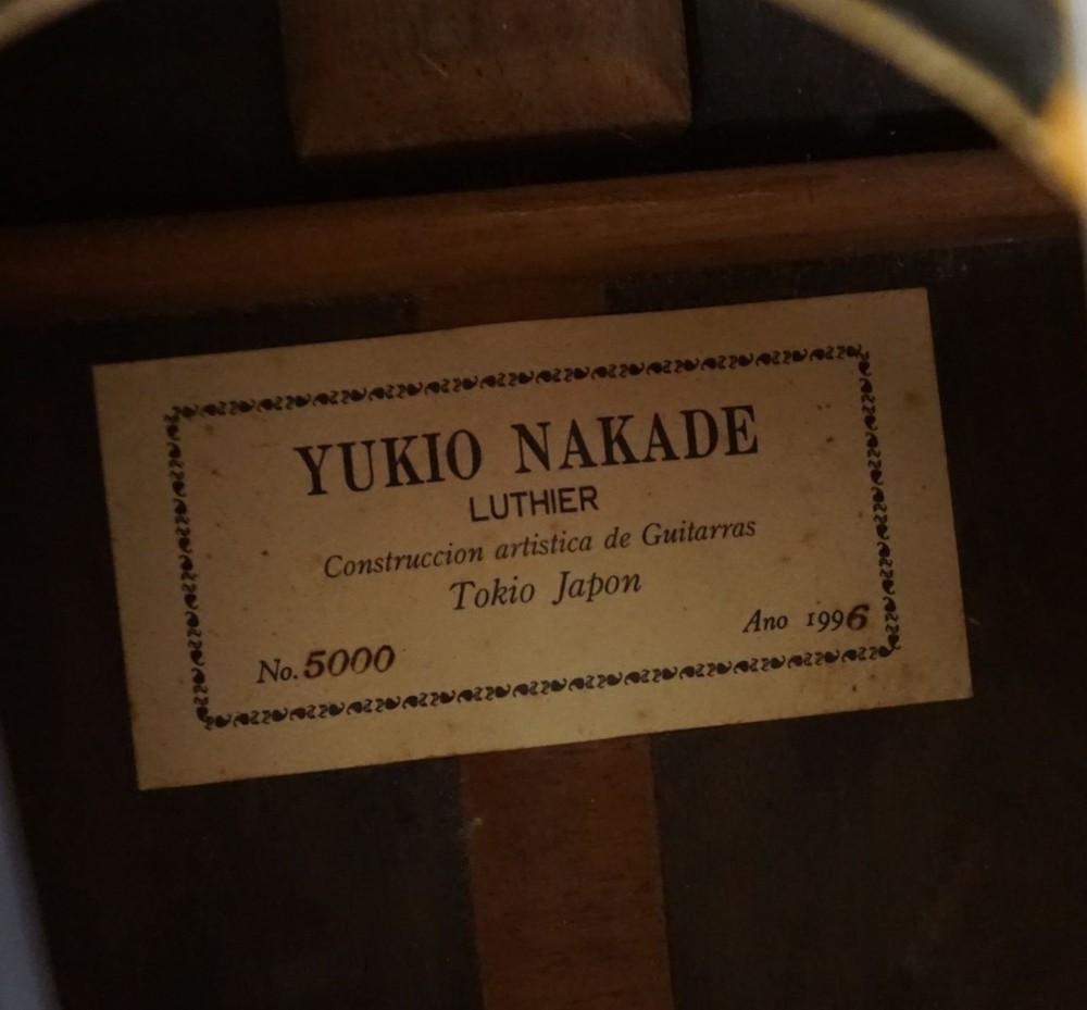 Yukio Nakade No.5000 - 1996 - Shellac