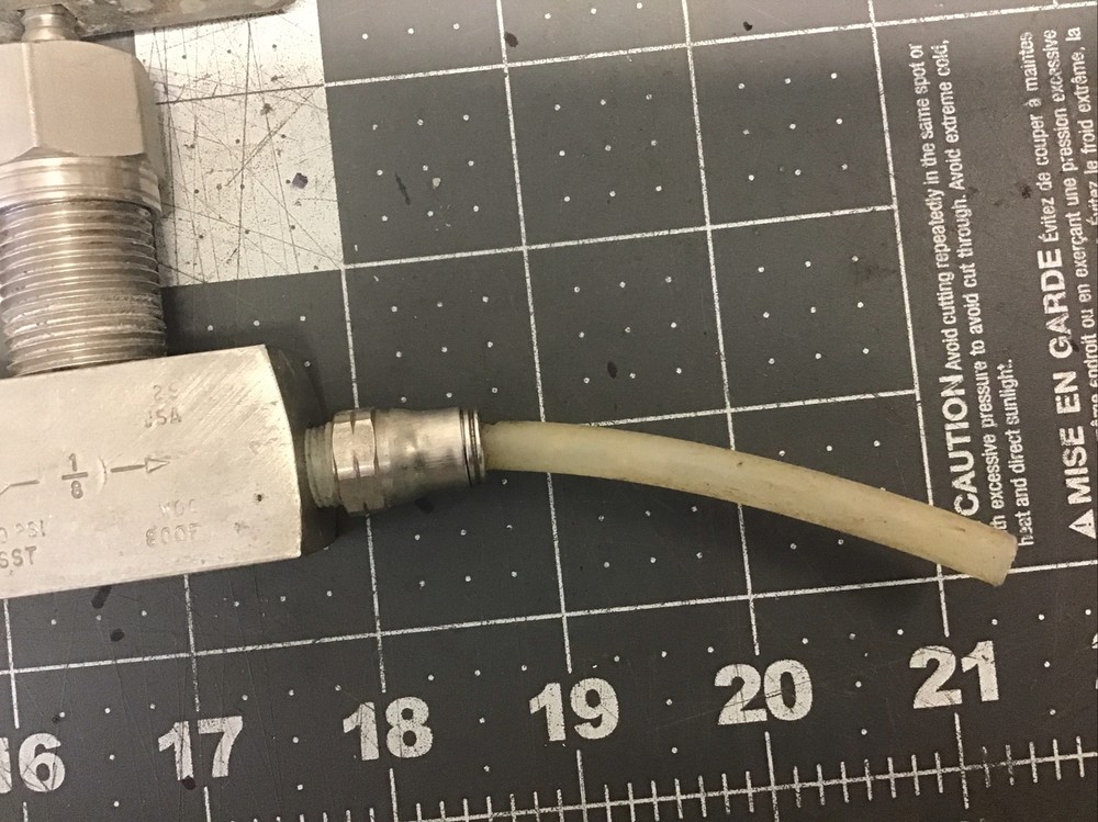 MARSH INSTRUMENT CO. VALVE MOD#N1311 (LP08F)