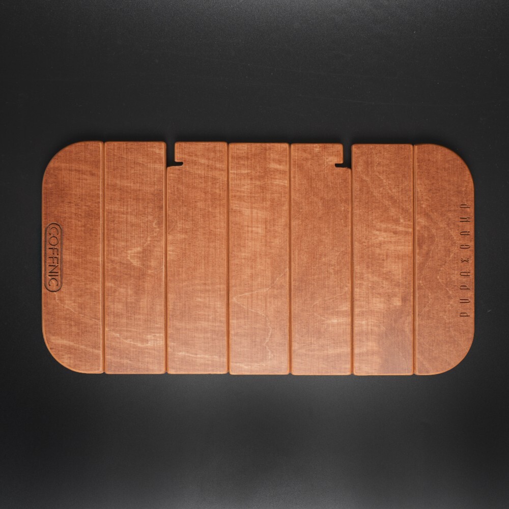 COFFNIC SET(Wire Spout, Leather Strap, Wood table top)