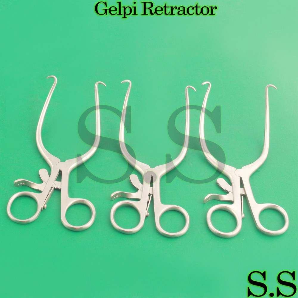 3 Gelpi Retractor Surgical Veterinary Instruments 5.50"