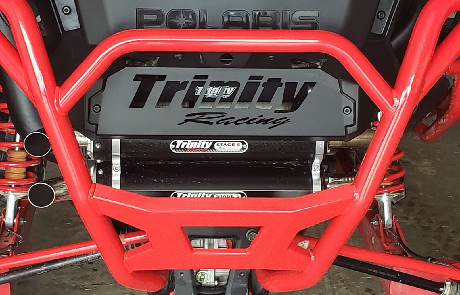 2020-2024 Polaris RZR PRO XP Trinity Racing FULL Exhaust System Dual Black