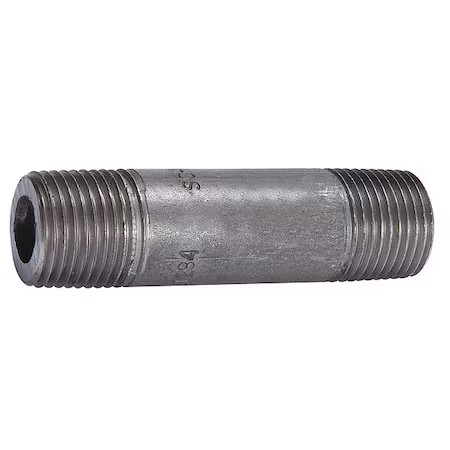 3/4" X 8" Black Pipe Nipple Sch 160, 82512