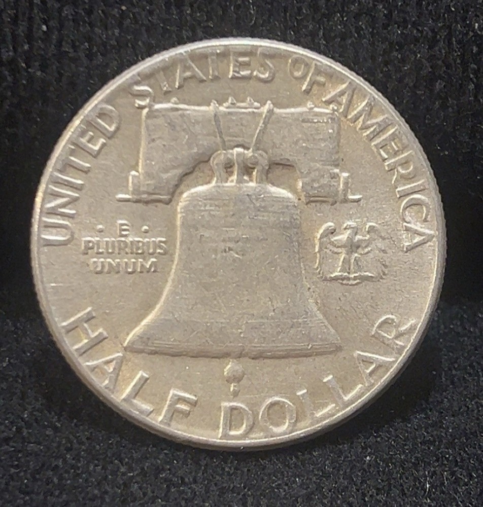 1951 P Franklin Half Dollar 90% Silver