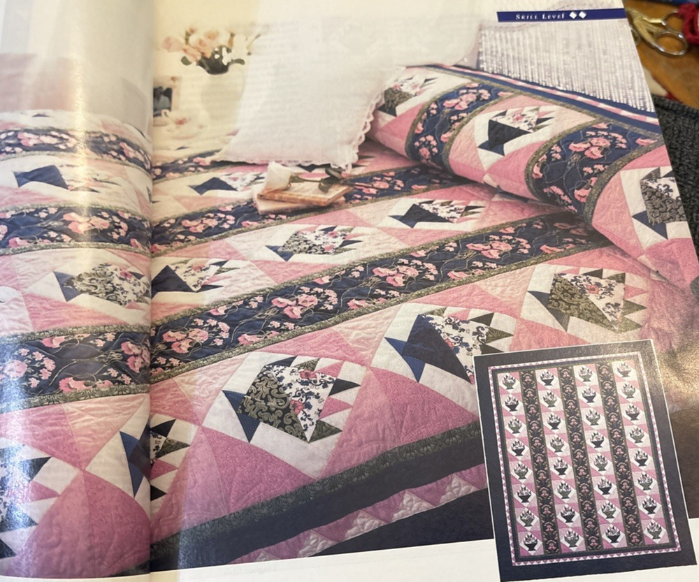 Rare McCall's QUILTING June 2003 Quilt Patterns Bk