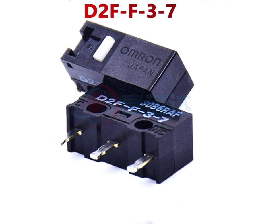 2pcs OMRON D2F-F-3-7 mouse microswitch 3-pin microswitch
