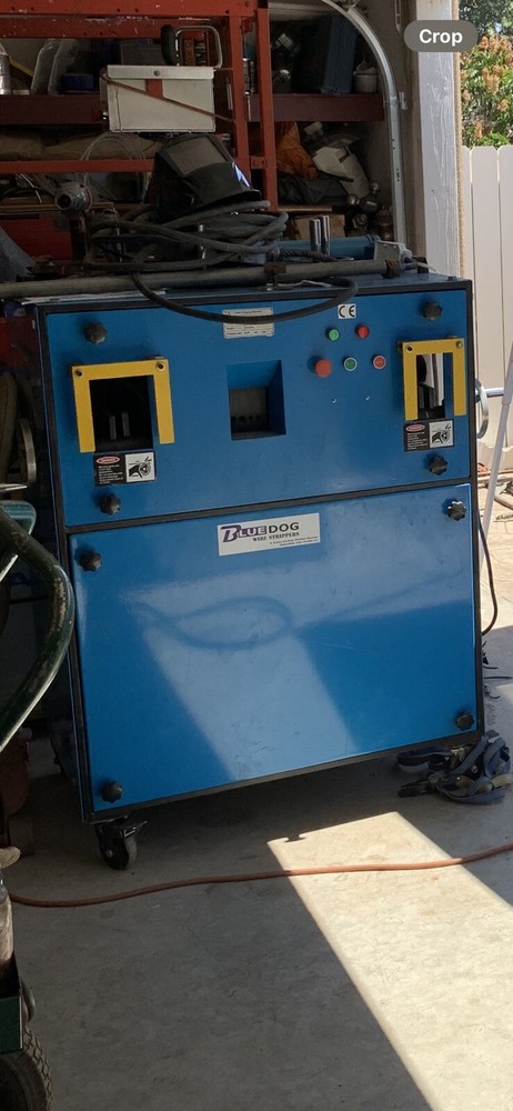 wire stripping machine used