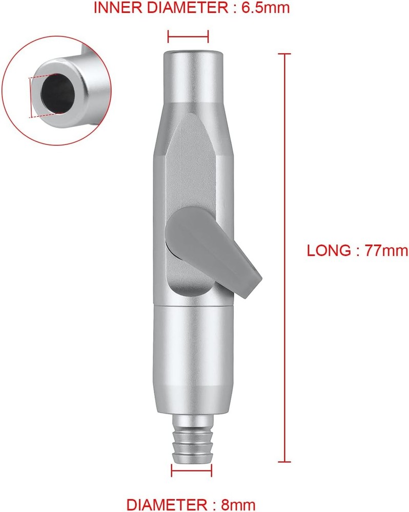 Saliva Ejector Suction Tip Adaptor Valve Weak Suction Adaptor