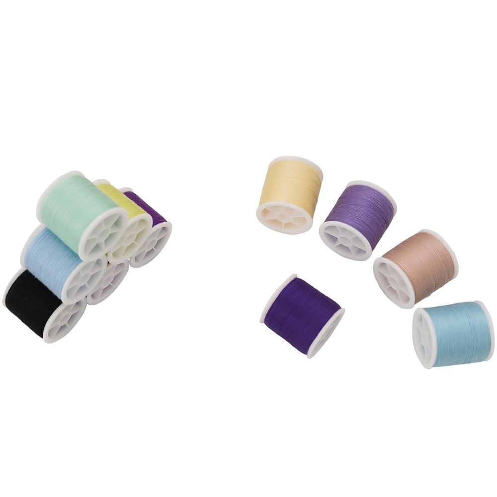 56 Spools Sewing Thread Kit for Hand Sewing and Machine Sewing Use, Colorful
