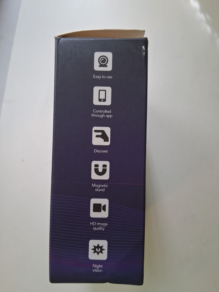 Mini security camera Wi-Fi New Open Box complete