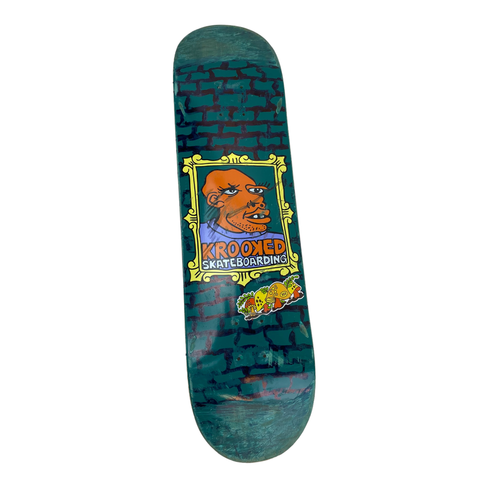 KROOKED SKATEBOARDS FACE DECK / MARK GONZALEZ.