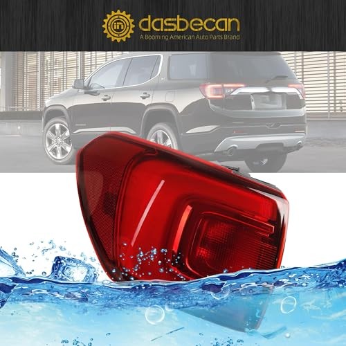 Tail Light Assembly Rear Lamp LED Type Brake Light Compatible Left Driver Side