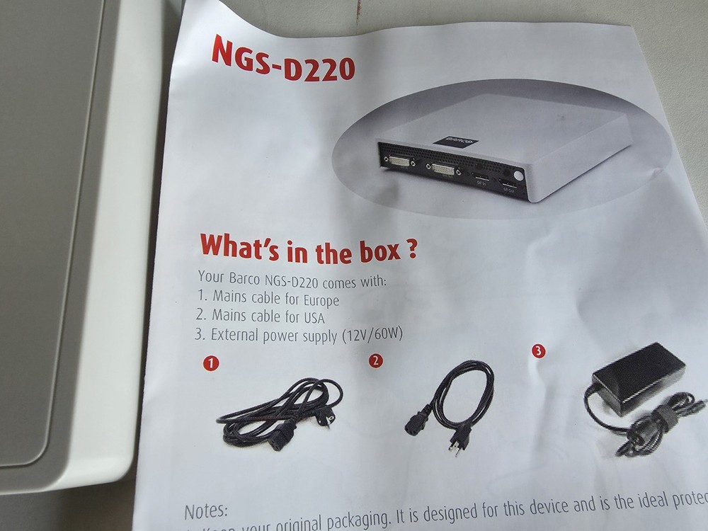 Barco NGS-D220 Lite Networked H.264 Encoder/Decoder