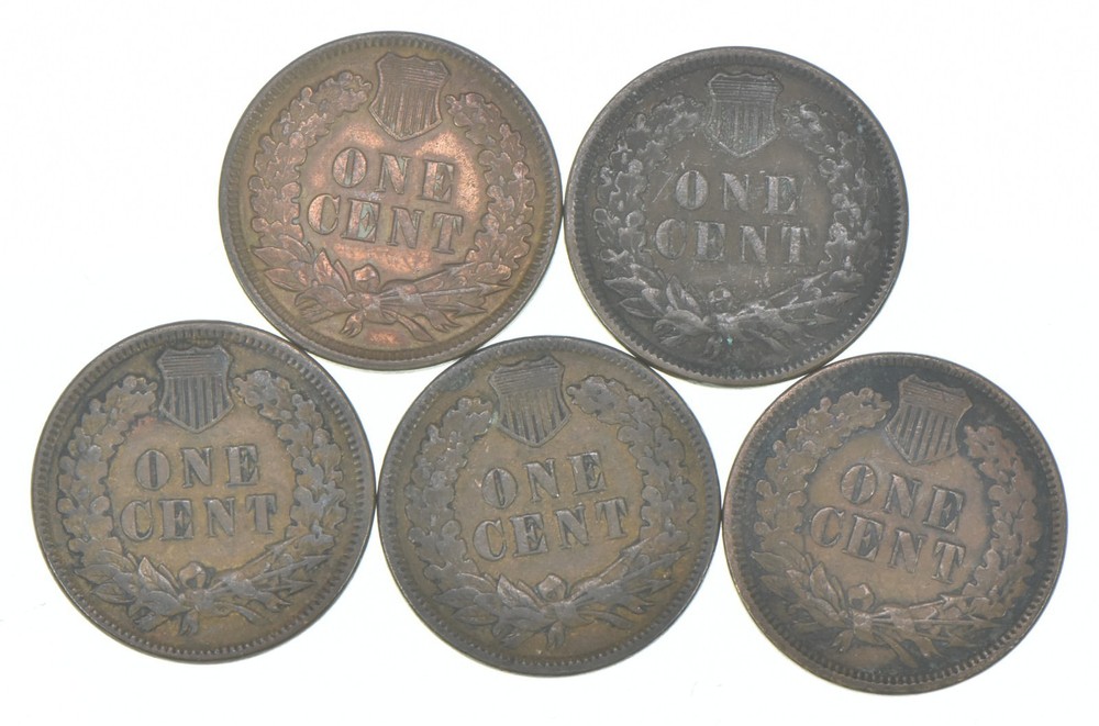 XF 1898 Indian Head Copper Cent Penny - High Grade Sample