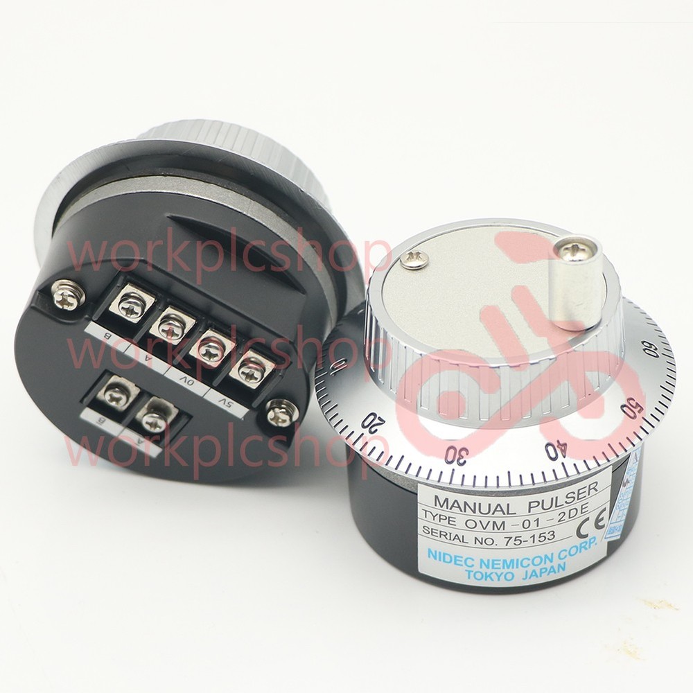 1PCS NEW NEMICON OVM-01-2DE OVM012DE Manual Pulse Generator Encoder Panel Dial