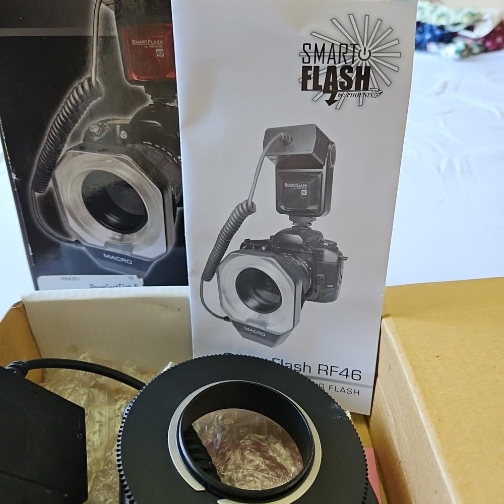 Nikon Phoenix Smart Flash RF-46 Ring Light/Macro Tested