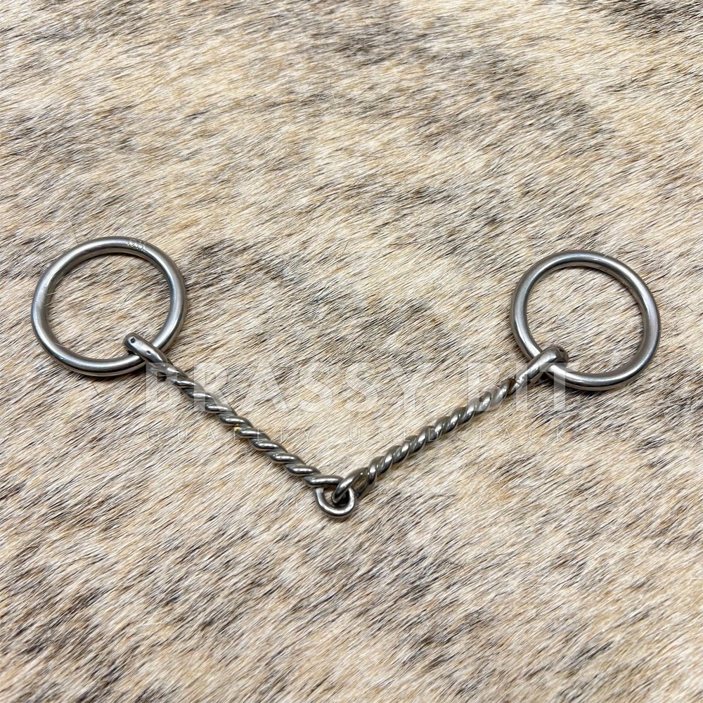 4 7/8" Don Hansen Twisted Bradoon Snaffle